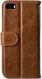 Rosso Deluxe Apple iPhone 5/5S/ Hoesje Echt Leer Book Case Bruin afbeelding 5
