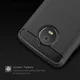 Motorola Moto E4 Plus Geborsteld TPU Hoesje Blauw afbeelding 4
