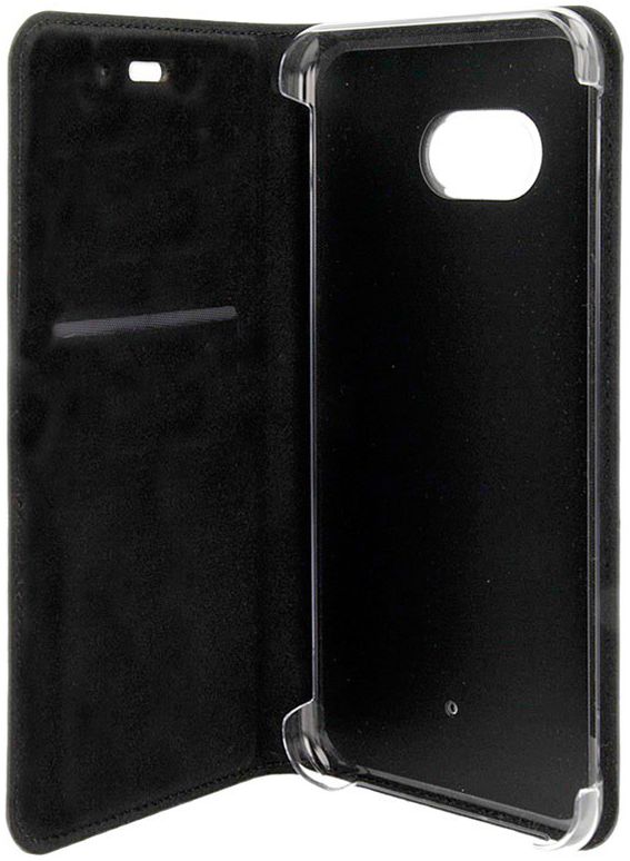 HTC U11 C1322 Flip Hoesje Grijs afbeelding 2