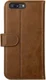 Rosso Deluxe OnePlus 5 Hoesje Echt Leer Pasjes Book Case Bruin afbeelding 4