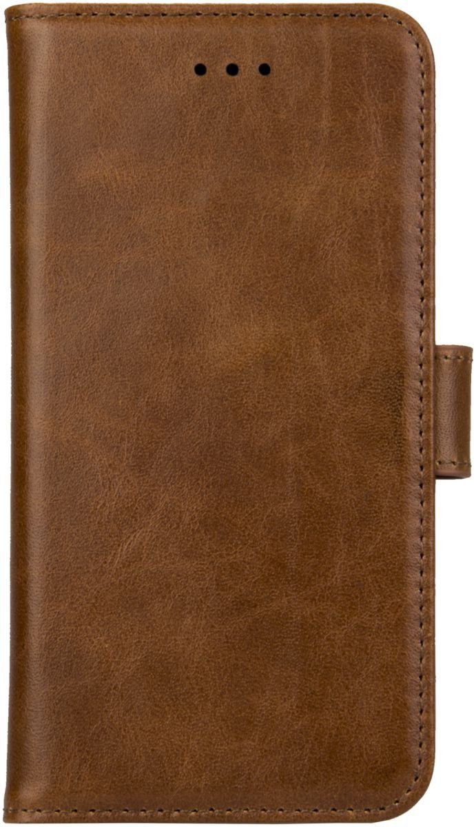 Rosso Deluxe OnePlus 5 Hoesje Echt Leer Pasjes Book Case Bruin afbeelding 12