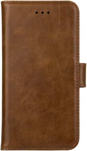 Rosso Deluxe OnePlus 5 Hoesje Echt Leer Pasjes Book Case Bruin afbeelding 12