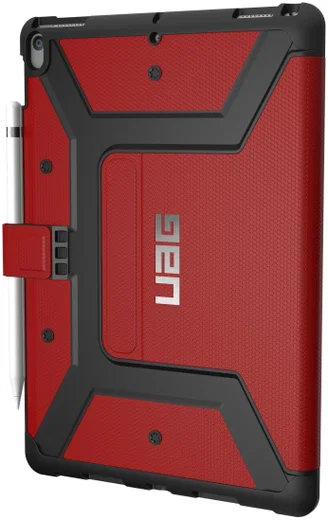 Urban Armor Gear Metropolis iPad Air 2019 / Pro 10.5 2017 Hoes Rood afbeelding 8