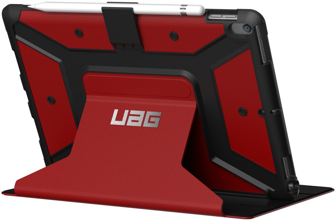 Urban Armor Gear Metropolis iPad Air 2019 / Pro 10.5 2017 Hoes Rood afbeelding 11