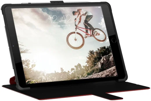 Urban Armor Gear Metropolis iPad Air 2019 / Pro 10.5 2017 Hoes Rood afbeelding 14