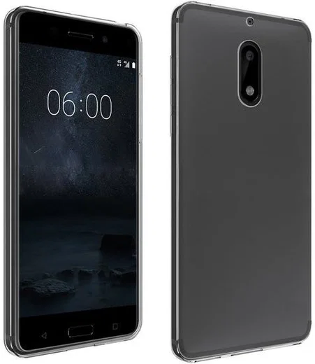 Nokia 6 Transparant Hoesje afbeelding 1