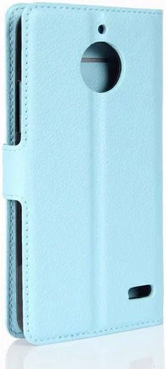 Motorola Moto E4 Portemonnee Hoesje Blauw afbeelding 6