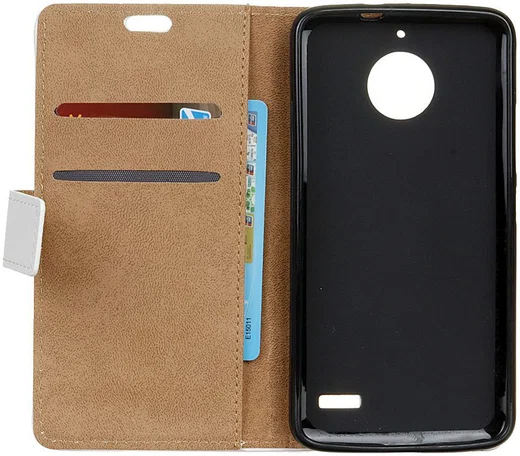 Motorola Moto E4 Portemonnee Flip Hoesje Print Boom Uilen afbeelding 6