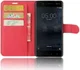 Nokia 5 Hoesje met Kaarthouder Rood afbeelding 1