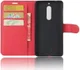 Nokia 5 Hoesje met Kaarthouder Rood afbeelding 5