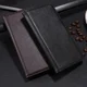 Nokia 6 Portemonnee Hoesje Kunst Leer Zwart afbeelding 10
