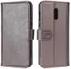 Nokia 6 Portemonnee Hoesje Kunst Leer Bruin afbeelding 10