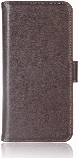 Nokia 6 Portemonnee Hoesje Kunst Leer Bruin afbeelding 2