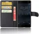 Nokia 3 Portemonnee Hoesje Zwart afbeelding 1
