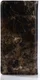 Sony Xperia XA1 Marmer Portemonnee Hoesje Zwart afbeelding 4