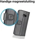 Echt Leren Samsung Galaxy A5 (2017) Portemonnee Hoesje Zwart afbeelding 2