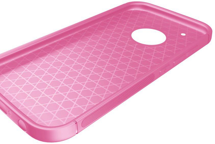 Motorola Moto G5 Plus Siliconen Hoesje Roze afbeelding 7