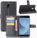 Samsung Galaxy J5 (2017) Portemonnee Hoesje met Standaard Zwart afbeelding 3
