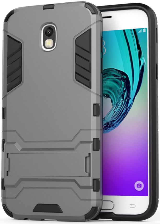 Hybride Samsung Galaxy J5 (2017) Hoesje Grijs afbeelding 1