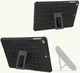 Apple iPad 9.7 2017 Tyre Pattern Hybrid Case Zwart afbeelding 4