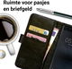 Rosso Nokia 3 Hoesje Premium Book Cover Zwart afbeelding 4