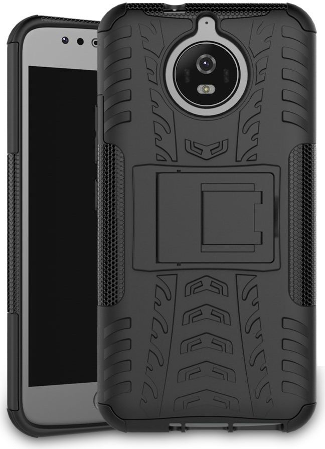 Hybride Motorola Moto G5S Back Cover Zwart afbeelding 12