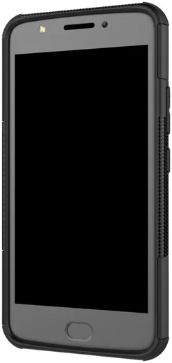 Hybride Motorola Moto E4 Plus Hoesje Zwart afbeelding 7