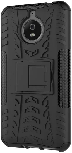 Hybride Motorola Moto E4 Plus Hoesje Zwart afbeelding 9