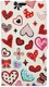 Samsung Galaxy J3 (2017) Print Portemonnee Hoesje Hearts afbeelding 1
