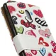 Samsung Galaxy J3 (2017) Print Portemonnee Hoesje Hearts afbeelding 4