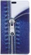 Samsung Galaxy J3 (2017) Print Portemonnee Hoesje Blauw afbeelding 1