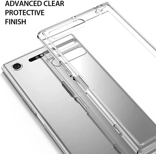 Ringke Fusion Sony Xperia XZ Premium Hoesje Smoke Black afbeelding 3