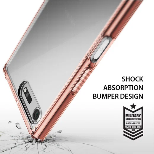 Ringke Fusion Sony Xperia XZ Premium Hoesje Smoke Black afbeelding 7