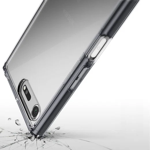 Ringke Fusion Sony Xperia XZ Premium Hoesje Smoke Black afbeelding 8