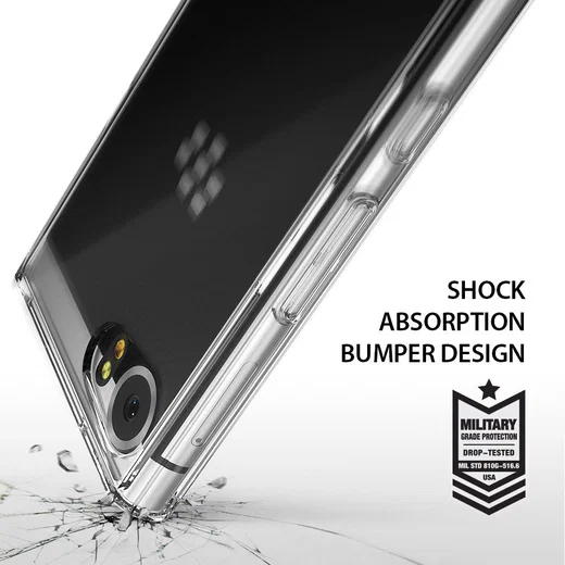 Ringke Fusion BlackBerry Keyone Hoesje Doorzichtig afbeelding 2