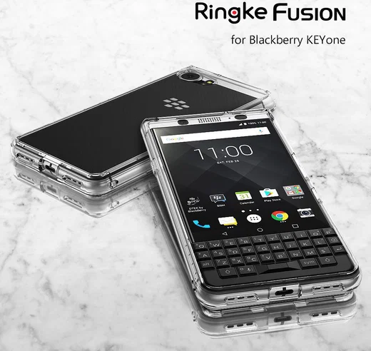 Ringke Fusion BlackBerry Keyone Hoesje Doorzichtig afbeelding 6