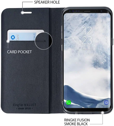 Ringke Wallet Fit Samsung Galaxy S8 Plus Bruin afbeelding 4
