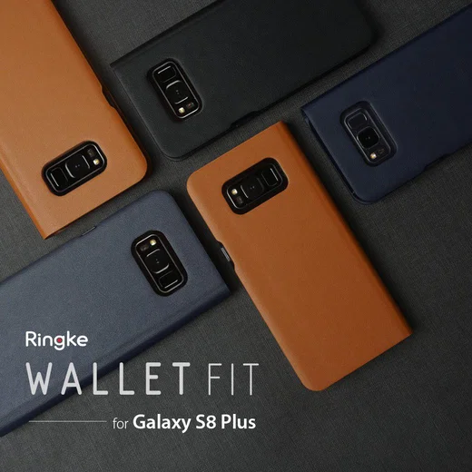 Ringke Wallet Fit Samsung Galaxy S8 Plus Bruin afbeelding 7