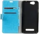 WileyFox Spark Plus Portemonnee Hoesje Blauw afbeelding 2