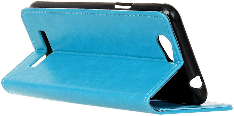 WileyFox Spark Plus Portemonnee Hoesje Blauw afbeelding 3