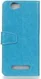 WileyFox Spark Plus Portemonnee Hoesje Blauw afbeelding 4