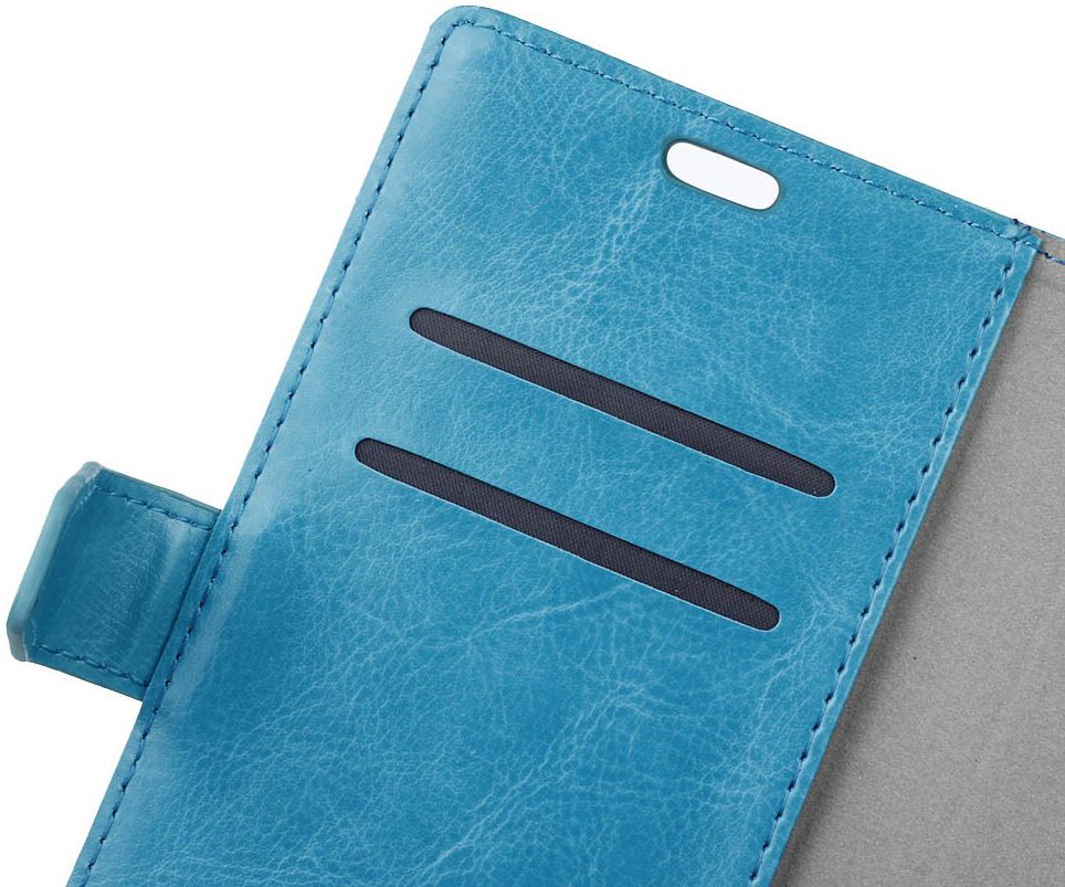 WileyFox Spark Plus Portemonnee Hoesje Blauw afbeelding 5
