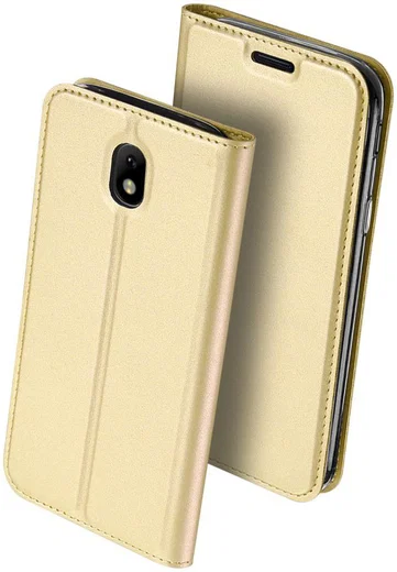 Dux Ducis Premium Book Case Samsung Galaxy J3 (2017) Hoesje Goud afbeelding 6