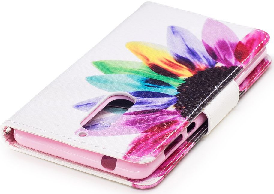 Nokia 5 Portemonnee Flip Hoesje Print Flowers afbeelding 7