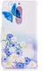 Nokia 5 Portemonnee Flip Hoesje Print Blue Butterfly afbeelding 4