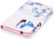 Nokia 5 Portemonnee Flip Hoesje Print Blue Butterfly afbeelding 7
