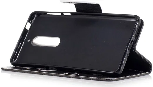 Nokia 5 Portemonnee Flip Hoesje Print Don't Touch My Phone afbeelding 5