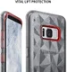 Ringke Air Prism Samsung Galaxy S8 Hoesje Grijs Glitter afbeelding 3