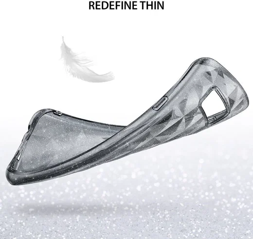 Ringke Air Prism Samsung Galaxy S8 Hoesje Grijs Glitter afbeelding 4