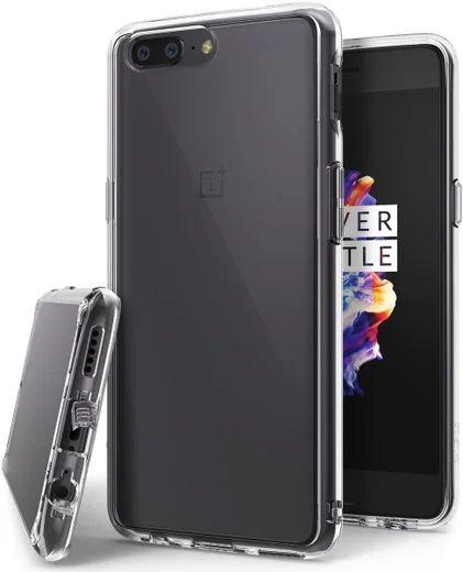 Ringke Fusion OnePlus 5 Hoesje Doorzichtig Crystal View afbeelding 1